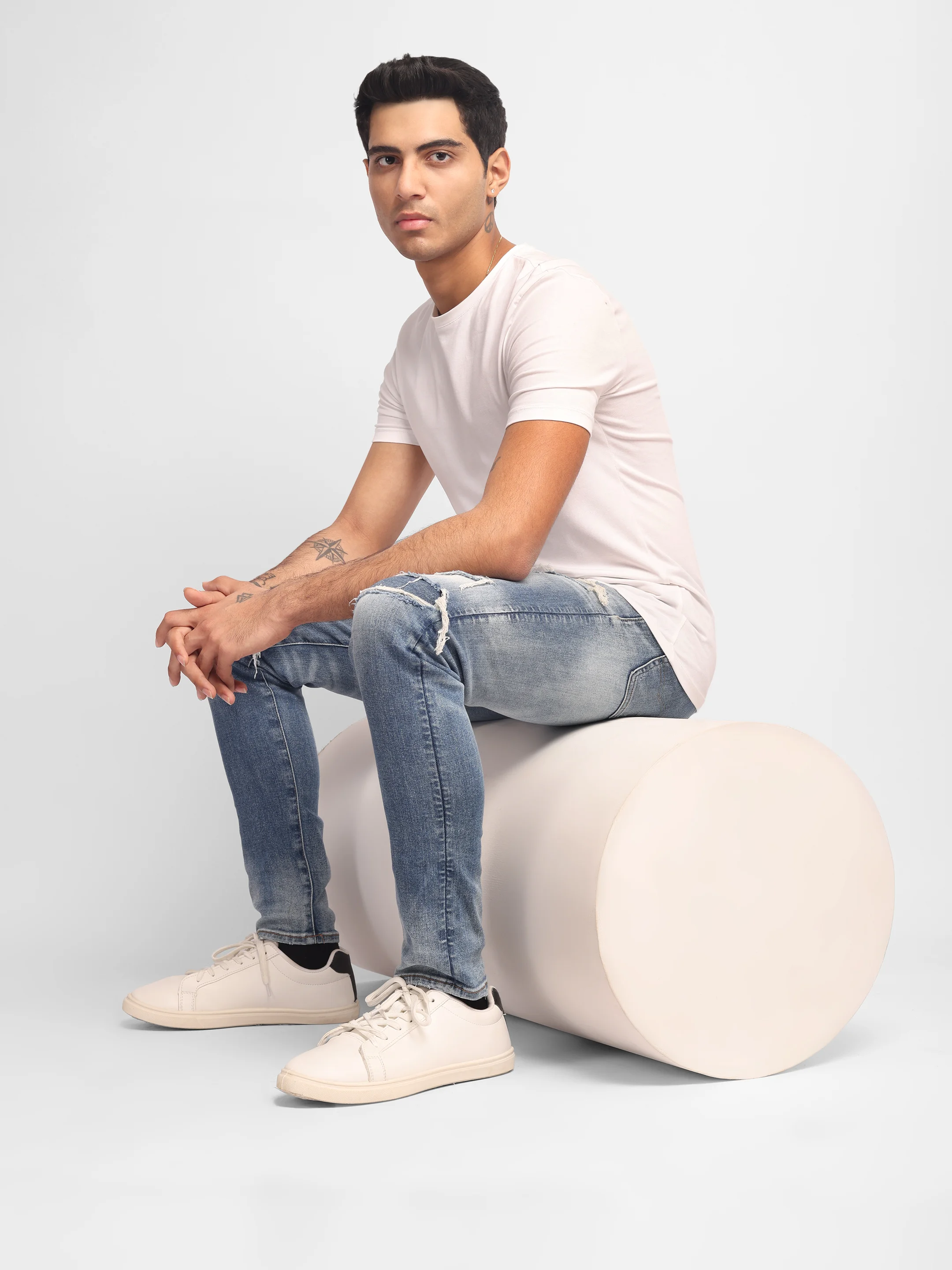 male model ecommerce photography Top Wear T-shirts